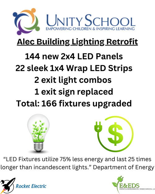 Unity School Delray Beach FL LED Retrofit
